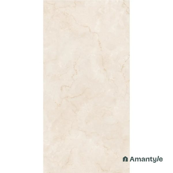 Beige Vitrified Marble Design Slab Wall & Floor Tile Code 100018 (800x1600 mm, Polished) - Image 4