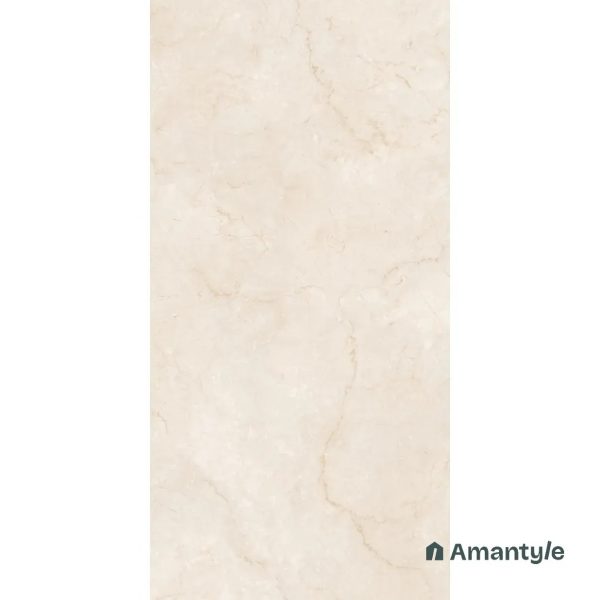 Beige Vitrified Marble Design Slab Wall & Floor Tile Code 100018 (800x1600 mm, Polished) - Image 3