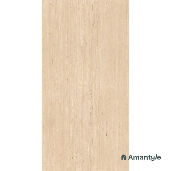 Beige Vitrified Marble Design Slab Wall & Floor Tile Code 100040 (800x1600 mm, Dazzle Matt) - Image 5