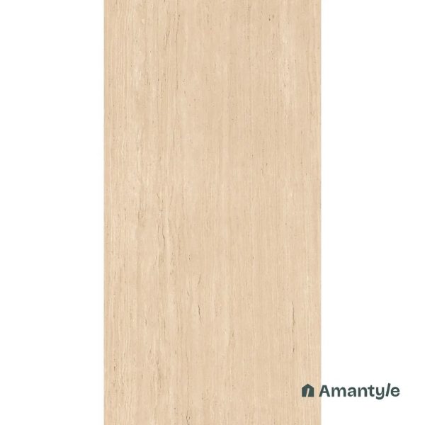 Beige Vitrified Marble Design Slab Wall & Floor Tile Code 100040 (800x1600 mm, Dazzle Matt) - Image 2