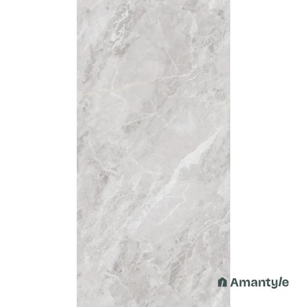 White Vitrified Marble Design Slab Wall & Floor Tile Code 100041 (800x1600 mm, Satin) - Image 5