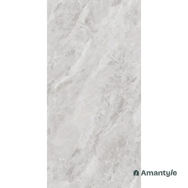 White Vitrified Marble Design Slab Wall & Floor Tile Code 100041 (800x1600 mm, Satin) - Image 4
