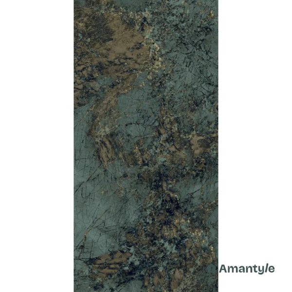 Green Vitrified Marble Design Wall & Floor Tile Code 100070 (600x1200 mm, Polished) - Image 5