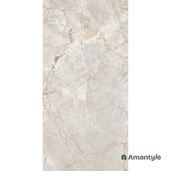 Ivory Vitrified Marble Design Wall & Floor Tile Code 100113 (600x1200 mm, Polished) - Image 3