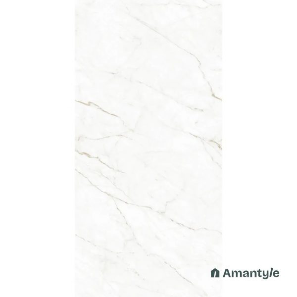White Vitrified Marble Design Wall & Floor Tile Code 100119 (600x1200 mm, Polished) - Image 5