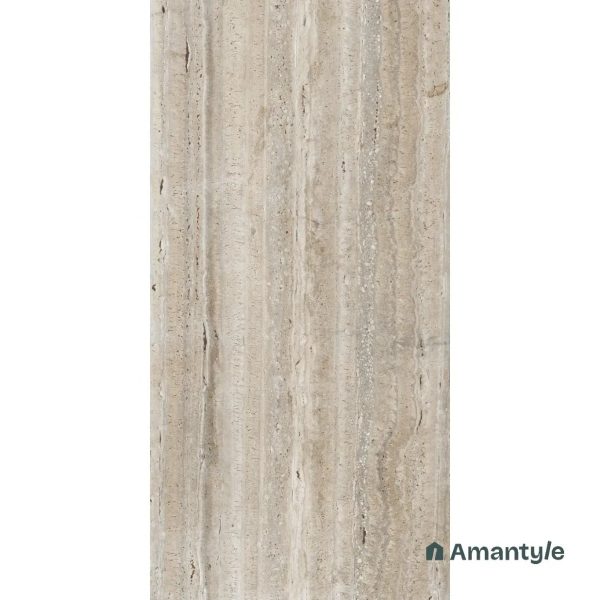 Ivory Vitrified Marble Design Wall & Floor Tile Code 100120 (600x1200 mm, Polished) - Image 5