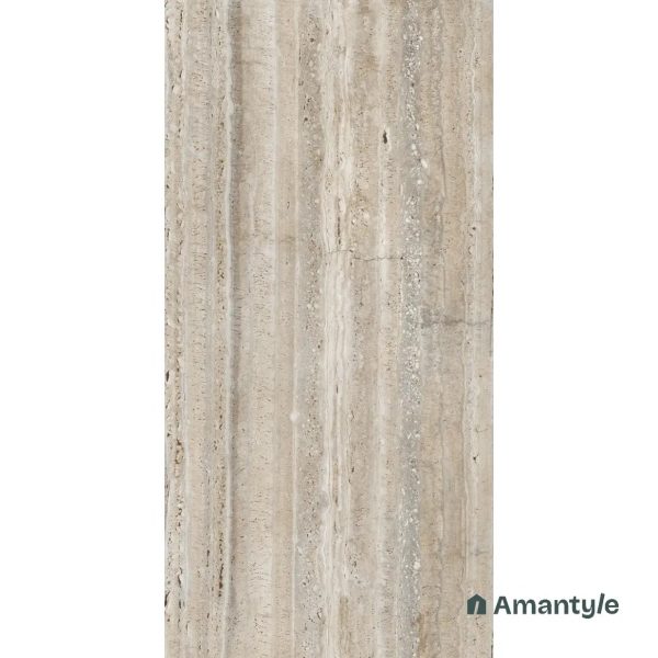 Ivory Vitrified Marble Design Wall & Floor Tile Code 100120 (600x1200 mm, Polished) - Image 4