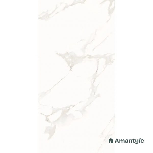 White Vitrified Marble Design Wall & Floor Tile Code 100122 (600x1200 mm, Polished) - Image 4