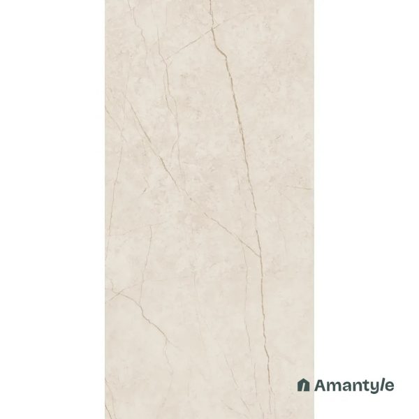 Beige Vitrified Marble Matt & Carving Wall & Floor Tile Code 100130 (600x1200 mm, Dazzle Matt) - Image 3