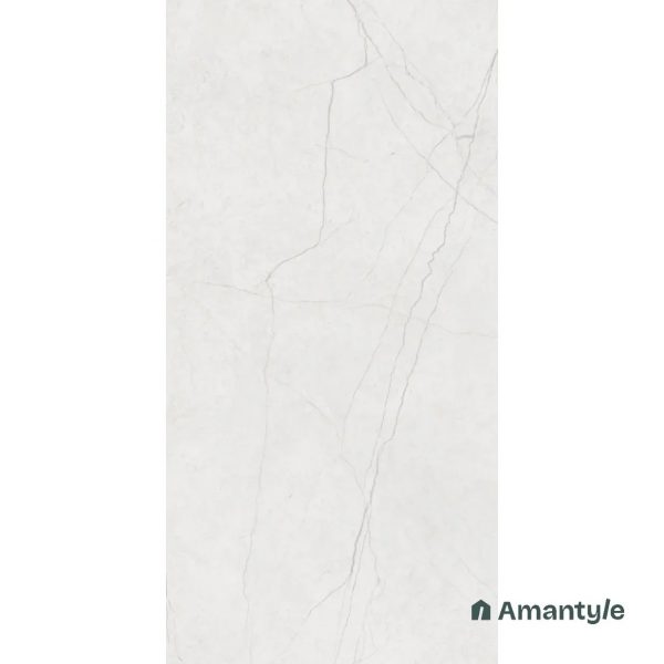 White Vitrified Marble Matt & Carving Wall & Floor Tile Code 100131 (600x1200 mm, Dazzle Matt) - Image 3