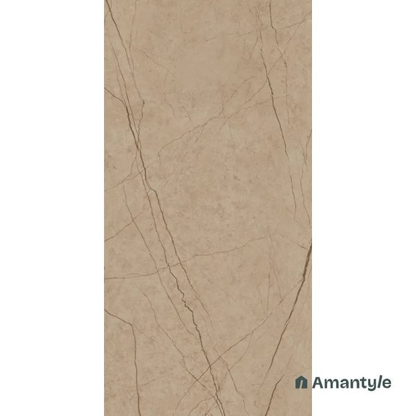 Brown Vitrified Marble Matt & Carving Wall & Floor Tile Code 100132 (600x1200 mm, Dazzle Matt) - Image 5