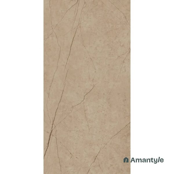 Brown Vitrified Marble Matt & Carving Wall & Floor Tile Code 100132 (600x1200 mm, Dazzle Matt) - Image 3