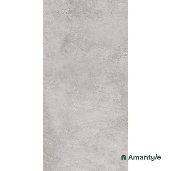 Grey Vitrified Concrete & Grey Wall & Floor Tile Code 100149 (600x1200 mm, Matt Structure) - Image 3