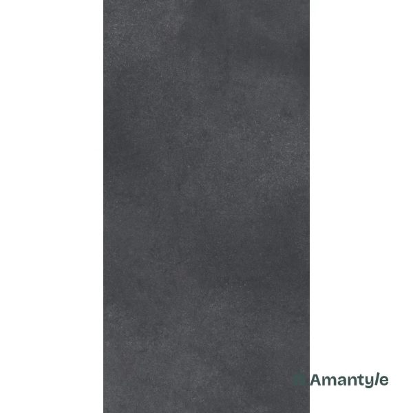 Black Vitrified Concrete & Grey Wall & Floor Tile Code 100159 (600x1200 mm, Matt) - Image 2