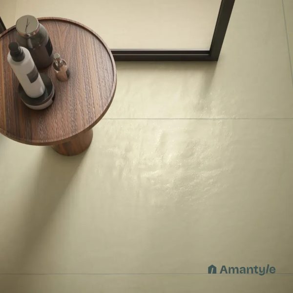 Cream Vitrified Rustic & Matt Wall & Floor Tile Code 100187 (600x1200 mm, Lappato) - Image 2