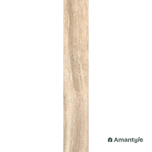 Beige Vitrified Wooden Wall & Floor Tile Code 100243 (200x1200 mm, Matt Structure) - Image 5
