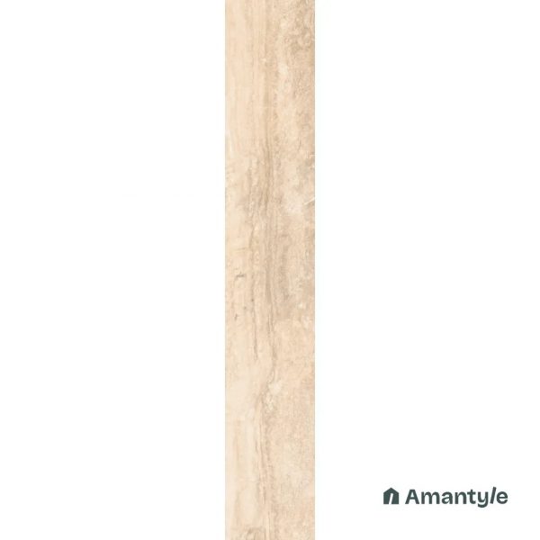 Beige Vitrified Wooden Wall & Floor Tile Code 100243 (200x1200 mm, Matt Structure) - Image 3