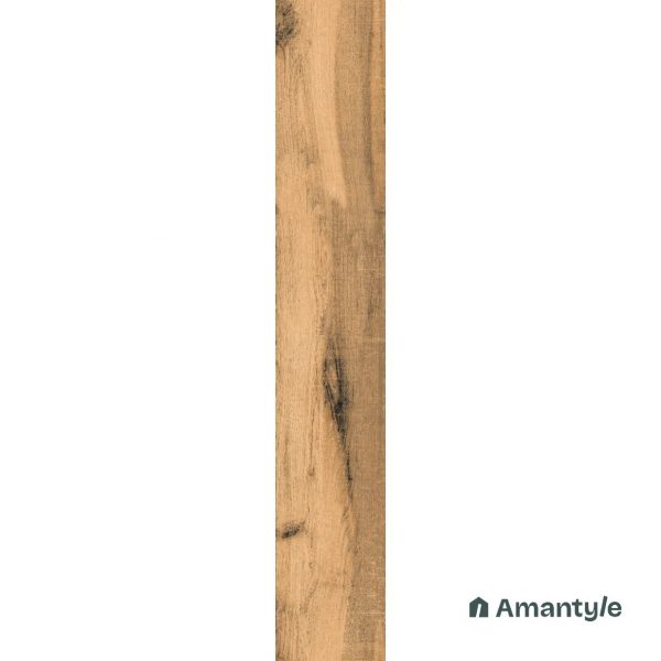 Brown Vitrified Wooden Wall & Floor Tile Code 100244 (200x1200 mm, Matt Structure) - Image 6