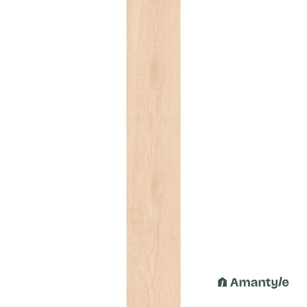 Ivory Vitrified Wooden Wall & Floor Tile Code 100254 (200x1200 mm, Matt Structure) - Image 2