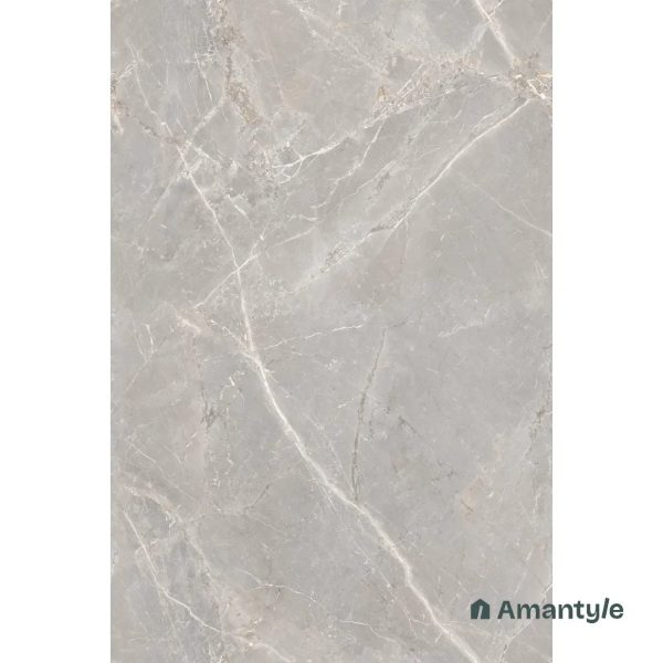 Grey Vitrified Marble Design Slab Wall & Floor Tile Code 100285 (1200x1800 mm, Polished) - Image 3
