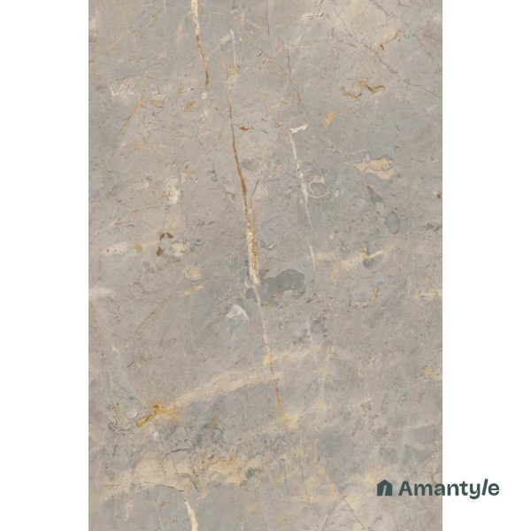 Grey Vitrified Marble Design Slab Wall & Floor Tile Code 100291 (1200x1800 mm, Polished) - Image 3