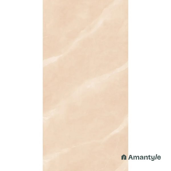 Beige Vitrified Marble Matt & Carving Wall & Floor Tile Code 100319 (600x1200 mm, Dazzle Matt) - Image 2