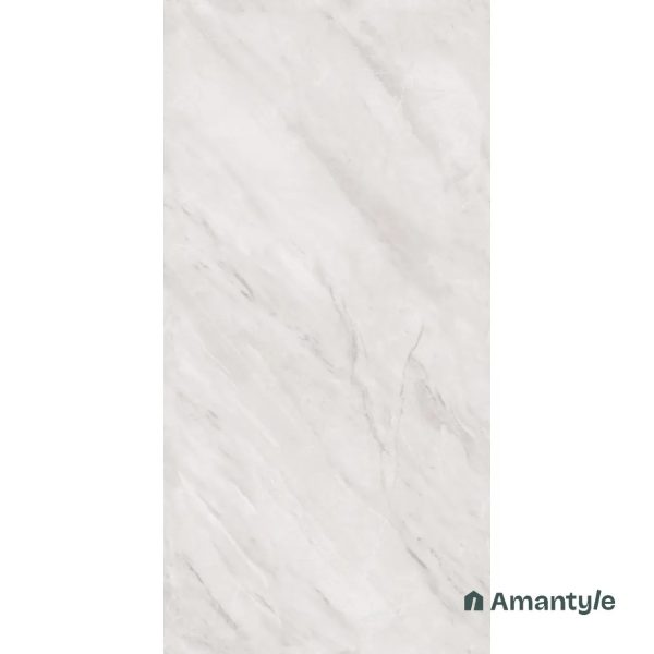 White Vitrified Marble Design Slab Wall & Floor Tile Code 100403 (800x1600 mm, Dazzle Matt) - Image 3