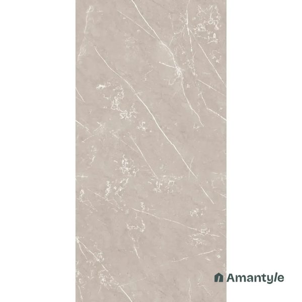 Beige Vitrified Marble Matt & Carving Wall & Floor Tile Code 100437 (600x1200 mm, Dazzle Matt) - Image 3