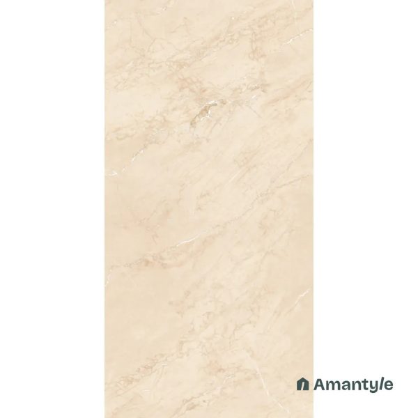 Beige Vitrified Marble Matt & Carving Wall & Floor Tile Code 100451 (600x1200 mm, Dazzle Matt) - Image 5