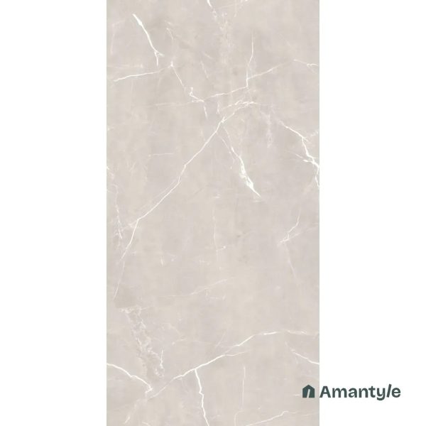 Grey Vitrified Marble Matt & Carving Wall & Floor Tile Code 100455 (600x1200 mm, Dazzle Matt) - Image 3