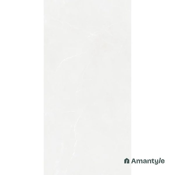 White Vitrified Rustic & Matt Wall & Floor Tile Code 100458 (600x1200 mm, Dazzle Matt) - Image 4