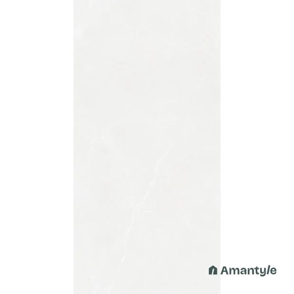 White Vitrified Rustic & Matt Wall & Floor Tile Code 100458 (600x1200 mm, Dazzle Matt) - Image 2