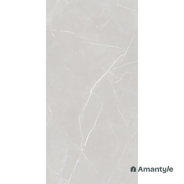 Grey Vitrified Marble Matt & Carving Wall & Floor Tile Code 100460 (600x1200 mm, Dazzle Matt) - Image 3