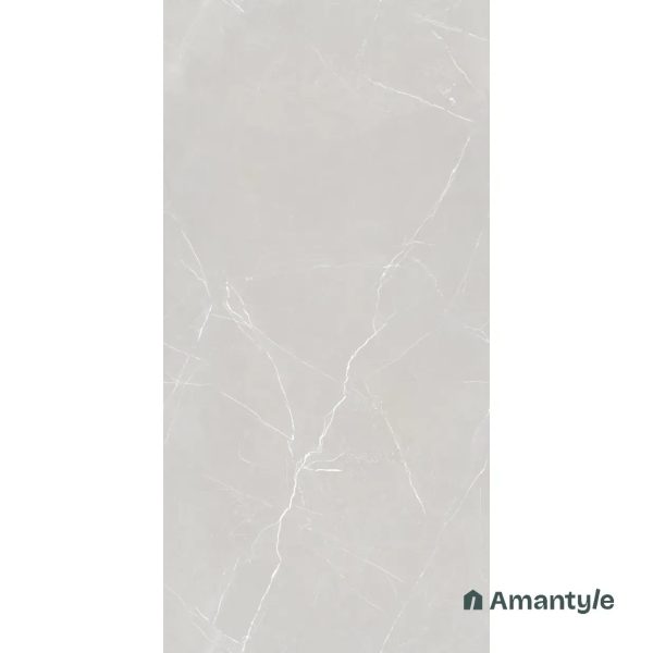Grey Vitrified Marble Matt & Carving Wall & Floor Tile Code 100460 (600x1200 mm, Dazzle Matt) - Image 2