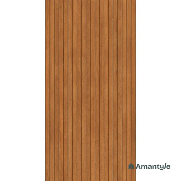 Orange Vitrified Wooden Wall & Floor Tile Code 100479 (600x1200 mm, Matt Special) - Image 3