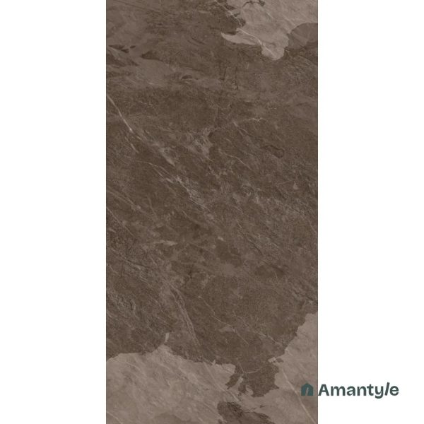 Brown Vitrified Marble Matt & Carving Wall & Floor Tile Code 100482 (600x1200 mm, Matt Special) - Image 4
