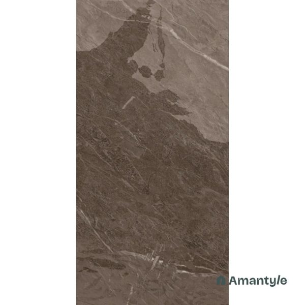 Brown Vitrified Marble Matt & Carving Wall & Floor Tile Code 100482 (600x1200 mm, Matt Special) - Image 3