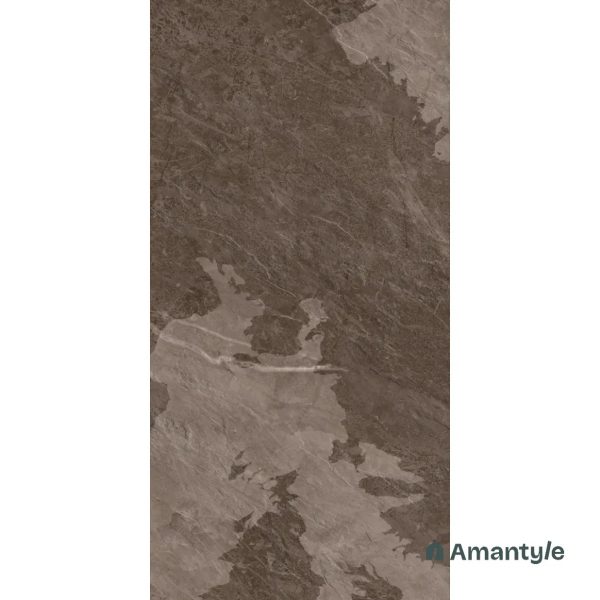 Brown Vitrified Marble Matt & Carving Wall & Floor Tile Code 100482 (600x1200 mm, Matt Special) - Image 2