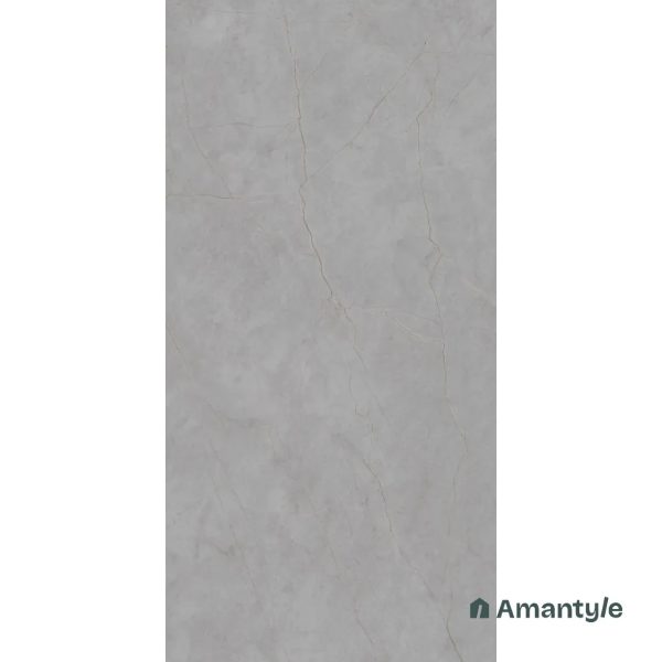 Grey Vitrified Marble Matt & Carving Wall & Floor Tile Code 100526 (600x1200 mm, Dazzle Matt) - Image 5