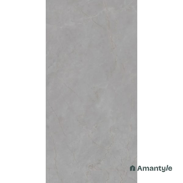 Grey Vitrified Marble Matt & Carving Wall & Floor Tile Code 100526 (600x1200 mm, Dazzle Matt) - Image 4
