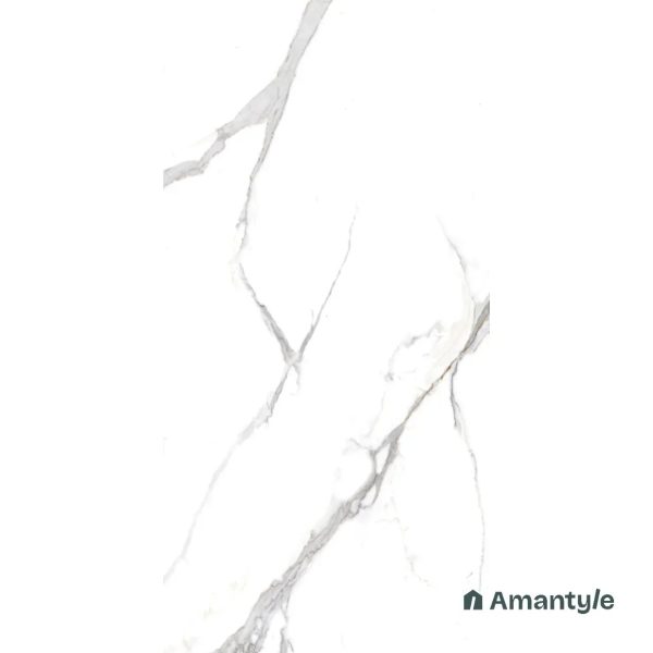 White Vitrified Marble Matt & Carving Wall & Floor Tile Code 100532 (600x1200 mm, Dazzle Matt) - Image 4