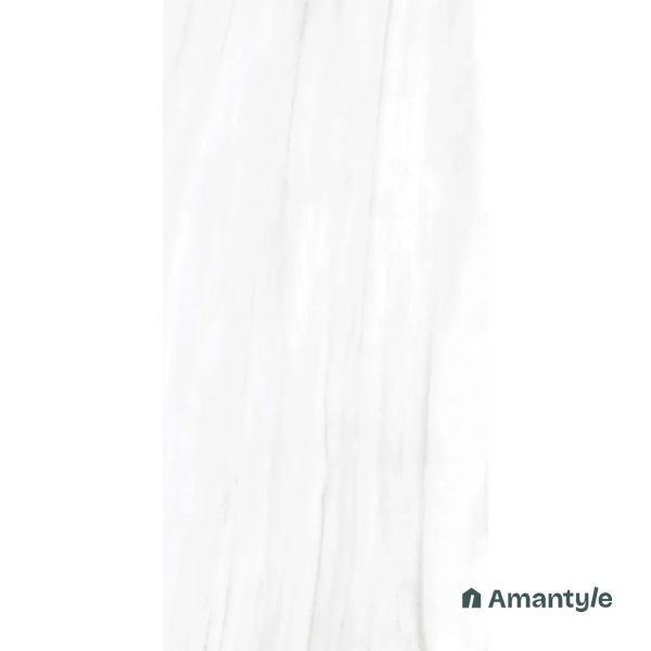 White Vitrified Marble Design Slab Wall & Floor Tile Code 100556 (1200x2400 mm, Polished) - Image 4