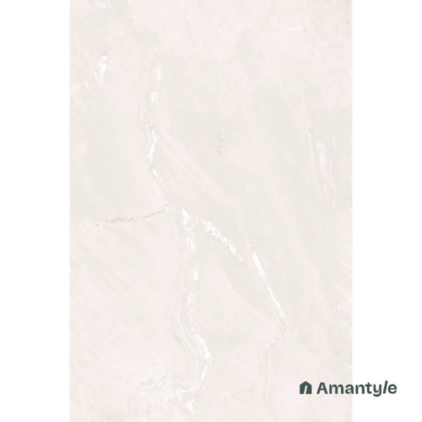 Cream Vitrified Marble Design Slab Wall & Floor Tile Code 100611 (1200x1800 mm, Polished) - Image 4