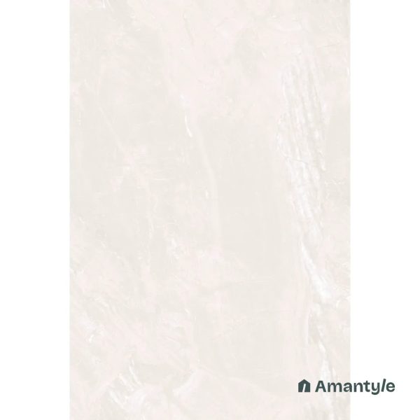 Cream Vitrified Marble Design Slab Wall & Floor Tile Code 100611 (1200x1800 mm, Polished) - Image 2