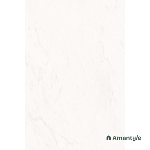 White Vitrified Marble Matt & Carving Slab Wall & Floor Tile Code 100627 (1200x1800 mm, Dove) - Image 3