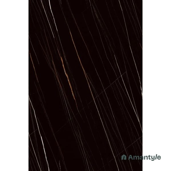 Black Vitrified Marble Matt & Carving Slab Wall & Floor Tile Code 100629 (1200x1800 mm, Dove Endless) - Image 2