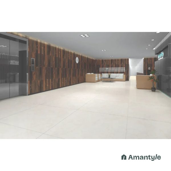 Beige Vitrified Marble Design Wall & Floor Tile Code 100639 (1200x1200 mm, Polished)