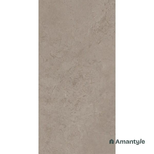 Brown Vitrified Rustic & Matt Wall & Floor Tile Code 100815 (600x1200 mm, Color Body)