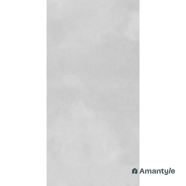 Grey Vitrified Concrete & Grey Wall & Floor Tile Code 110078 (600x1200 mm, Matt)