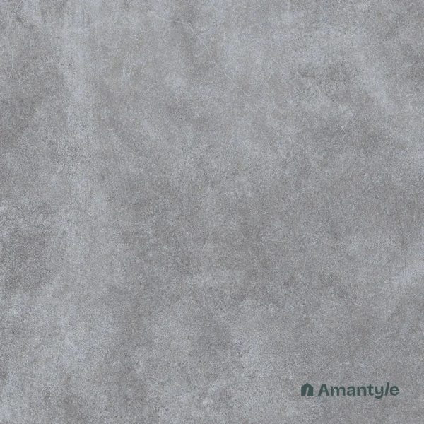 Grey Porcelain Concrete & Grey Wall & Floor Tile Code 120095 (600x600 mm, Matt)